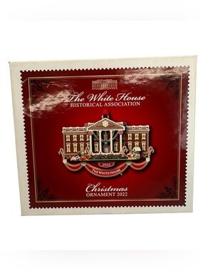 The White House Christmas Holiday Ornament 2022